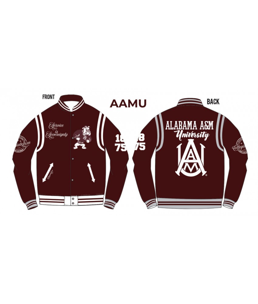 Alabama A&M University Unisex Varsity Jacket